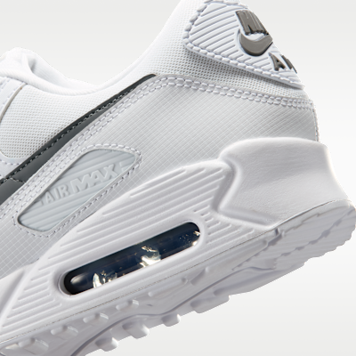 Cheap Nike Air Max 90 Putih/Putih/Kelabu Asap IM9616-100