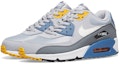 Lookbook Nike Air Max 90 Grey Indigo Storm AJ1285-016