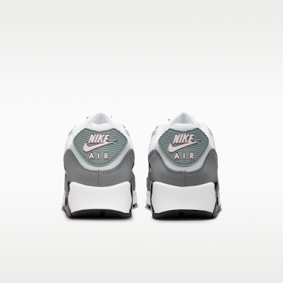 Details for Nike Air Max 90 Wolf Grey/Pink Foam/Smoke Grey/White IU7542-012