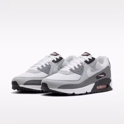 Nike Air Max 90 Wolf Grey/Pink Foam/Smoke Grey/White IU7542-012 Details for Nike Air Max 90 Wolf Grey/Pink Foam/Smoke Grey/White IU7542-012