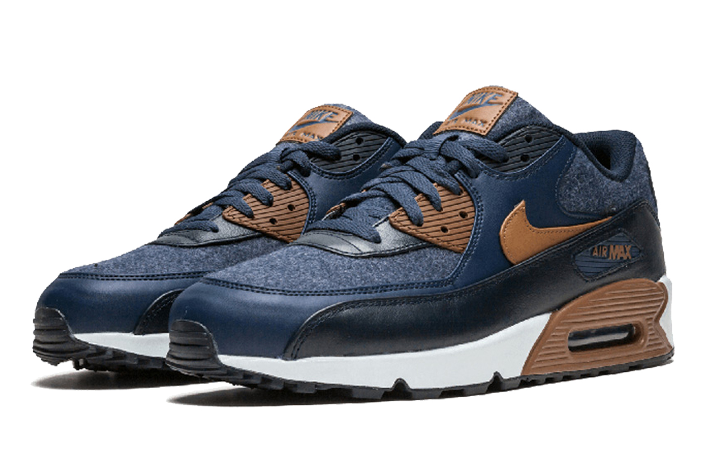 Lookbook Nike Air Max 90 Wool Thunder Blue 700155-404