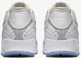 耐克 Air Max 90 编织 浅铁矿白/浅铁矿白 ‘白’ 833129-005 Shop 耐克 Air Max 90 编织 浅铁矿白/浅铁矿白 ‘白’ 833129-005