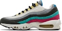 Lookbook Nike Air Max 95 'Air Sprung Kelabu Aqua Merah Jambu' DH4755-001