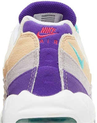 Nike Air Max 95 'Air Sprung Sail Ungu Teal' DH4755-200 Sizing Nike Air Max 95 'Air Sprung Sail Ungu Teal' DH4755-200