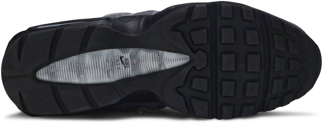 Nike Air Max 95 舒適百搭 減震耐磨 低筒 跑步鞋 男女同款 黑色 Shop Nike Air Max 95 舒適百搭 減震耐磨 低筒 跑步鞋 男女同款 黑色