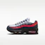 Buy (JR) Nike Air Max 95 "Big Bubble" LTR SE Obsidian/Merah/Putih/Emas Metalik II7190-400