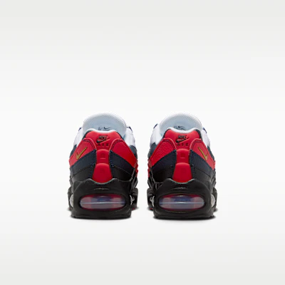 (JR) Nike Air Max 95 "Big Bubble" LTR SE Obsidian/Merah/Putih/Emas Metalik II7190-400 Details for (JR) Nike Air Max 95 "Big Bubble" LTR SE Obsidian/Merah/Putih/Emas Metalik II7190-400
