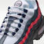 Sizing (JR) Nike Air Max 95 "Big Bubble" LTR SE Obsidian/Merah/Putih/Emas Metalik II7190-400