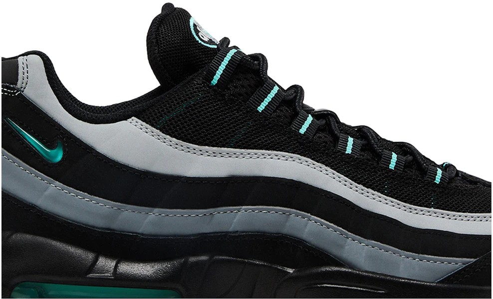 Nike Air Max 95 ''Noir Aurora Vert'' HV6062-001 Lookbook Nike Air Max 95 ''Noir Aurora Vert'' HV6062-001