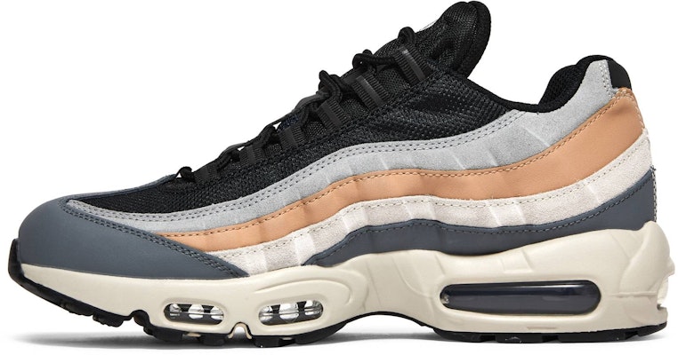 耐吉 Air Max 95 '黑色 米色 灰色' DC9412-002 Lookbook 耐吉 Air Max 95 '黑色 米色 灰色' DC9412-002