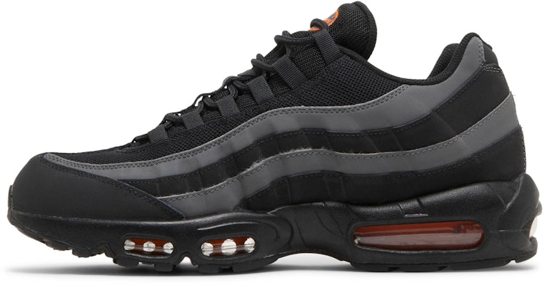 Nike Air Max 95 'Hitam Abu-abu Oranye Keselamatan' DX2657-001 Lookbook Nike Air Max 95 'Hitam Abu-abu Oranye Keselamatan' DX2657-001