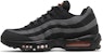 Nike Air Max 95 'Hitam Kelabu Jingga Keselamatan' DX2657-001