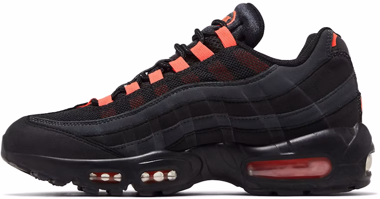 Nike Air Max 95 'Hitam Laser Crimson' DA1513-001 Lookbook Nike Air Max 95 'Hitam Laser Crimson' DA1513-001