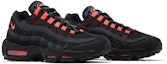 Cheap Nike Air Max 95 'Hitam Laser Crimson' DA1513-001