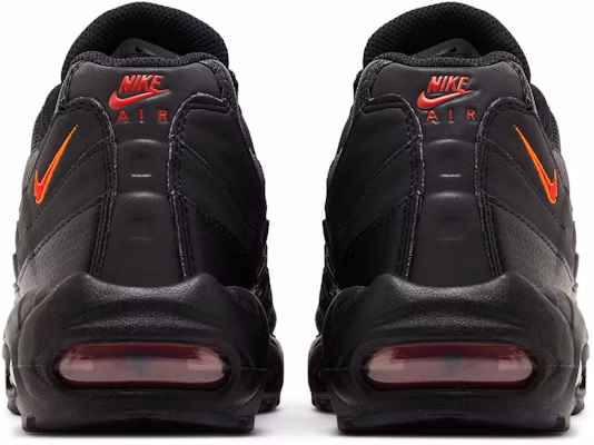 Nike Air Max 95 'Hitam Merah Jingga' FZ4626-002 Details for Nike Air Max 95 'Hitam Merah Jingga' FZ4626-002