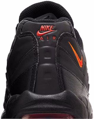 Nike Air Max 95 'Hitam Merah Jingga' FZ4626-002 Sizing Nike Air Max 95 'Hitam Merah Jingga' FZ4626-002