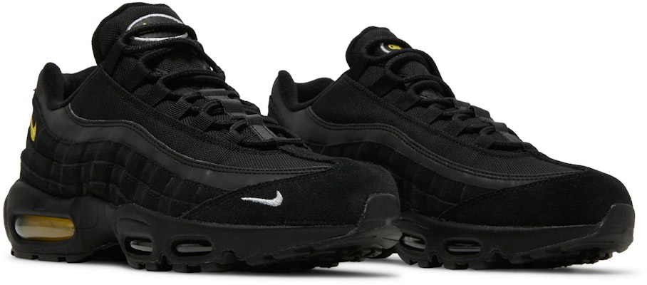 Nike air max 95 premium se black sales gold