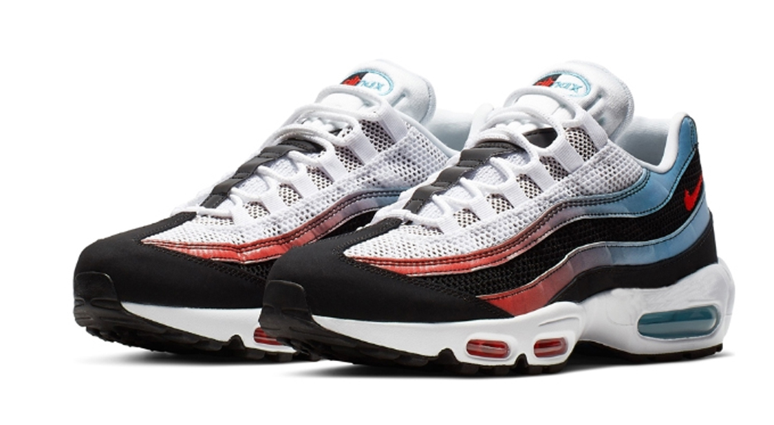 Lookbook Nike Air Max 95 'Biru Merah Gradient' CK0037-001