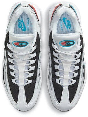 Nike Air Max 95 'Glass Blue' Lelaki Sneakers CV6971-100 Lookbook Nike Air Max 95 'Glass Blue' Lelaki Sneakers CV6971-100