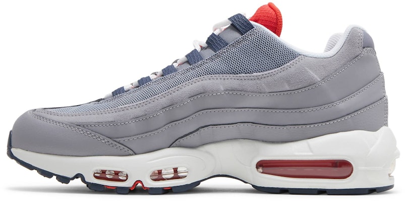 Nike Air Max 95 'Abu Tua Biru Merah' DB0250-001 Lookbook Nike Air Max 95 'Abu Tua Biru Merah' DB0250-001