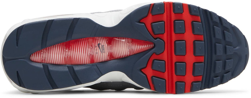 Nike Air Max 95 'Abu Tua Biru Merah' DB0250-001 Shop Nike Air Max 95 'Abu Tua Biru Merah' DB0250-001