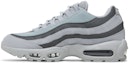 Lookbook Nike Air Max 95 'Greyscale' Lelaki Wanita Kasual Sneakers Kelabu DX2657-002