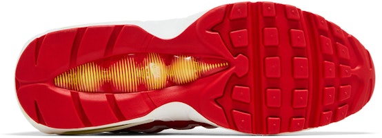 耐吉 Air Max 95 拼色經典休閒 低幫 跑步鞋 男款 白紅 Shop 耐吉 Air Max 95 拼色經典休閒 低幫 跑步鞋 男款 白紅