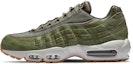 Buy Nike Air Max 95 'Olive Canvas' Lelaki Wanita Kasut AJ2018-300