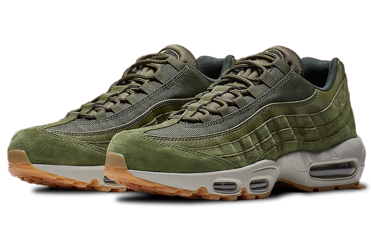 Lookbook Nike Air Max 95 'Olive Canvas' Pria Wanita Sneaker AJ2018-300