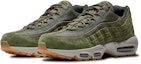 Lookbook Nike Air Max 95 'Olive Canvas' Lelaki Wanita Kasut AJ2018-300