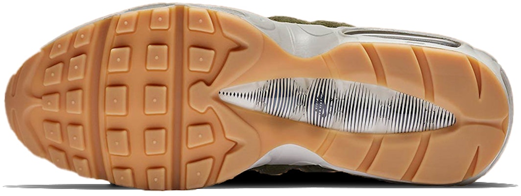 Nike Air Max 95 'Olive Canvas' Lelaki Wanita Kasut AJ2018-300 Details for Nike Air Max 95 'Olive Canvas' Lelaki Wanita Kasut AJ2018-300