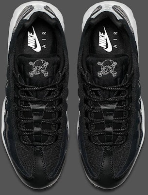 Air max 95 rebel top skulls