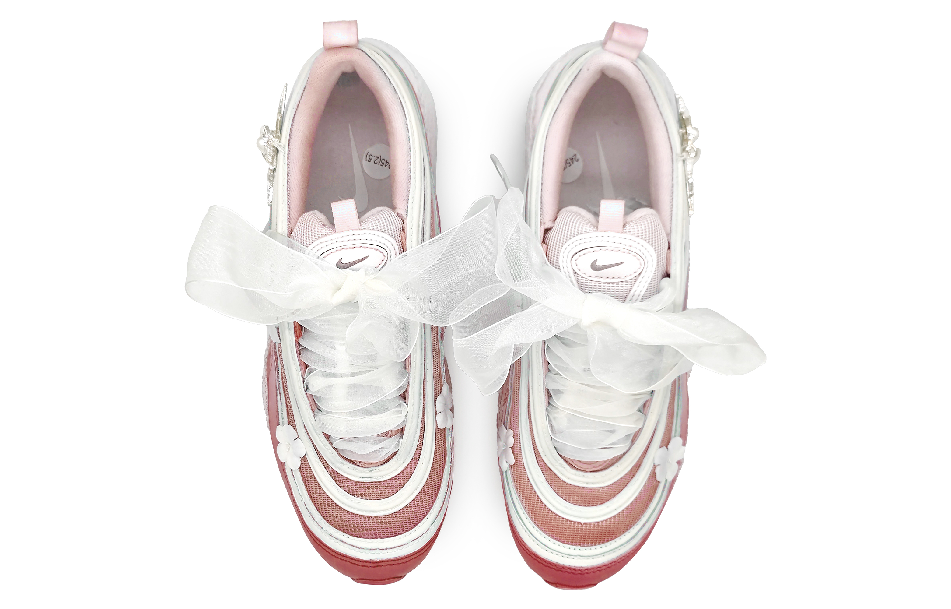 Shop ナイキ エア マックス 95 'レッド ホワイト グラデーション エンジェル' 921826-101-446065 921826-101-446065