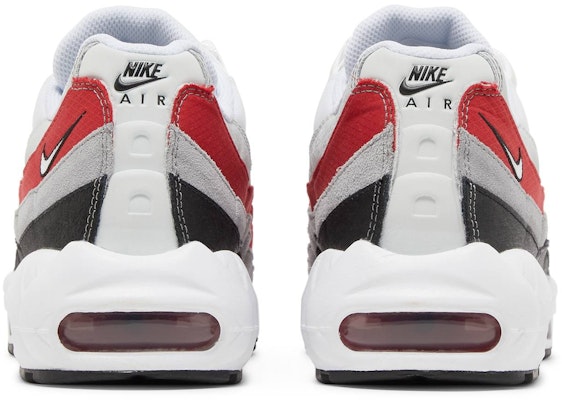 Nike Air Max 95 'White Grey Red' DQ3430-001 Details for Nike Air Max 95 'White Grey Red' DQ3430-001