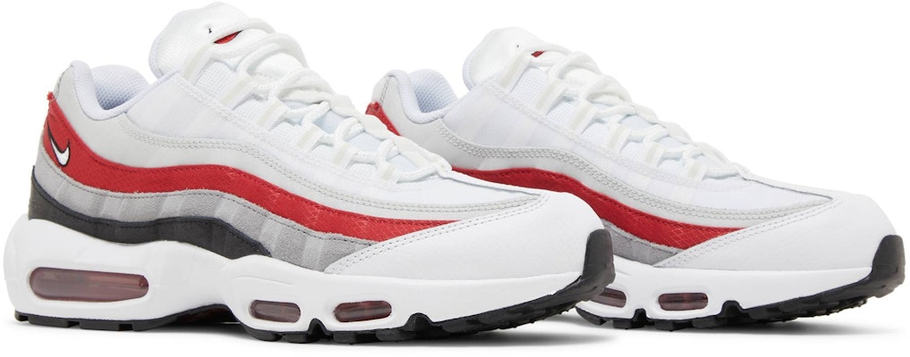 Nike Air Max 95 'White Grey Red' DQ3430-001 Cheap Nike Air Max 95 'White Grey Red' DQ3430-001