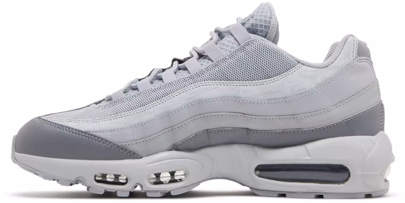 Nike Air Max 95 'Gris Lobo Azul Medianoche' FD0663-001 Lookbook Nike Air Max 95 'Gris Lobo Azul Medianoche' FD0663-001
