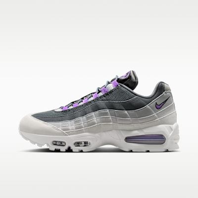 Nike Air Max 95 Big Bubble 'OG' Photon Dust/Dark Gray/Gray Fog/Bright Violet HM4740-012