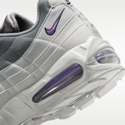 Cheap Nike Air Max 95 Big Bubble ''OG'' Photon Dust/Dark Gray/Gray Fog/Bright Violet HM4740-012