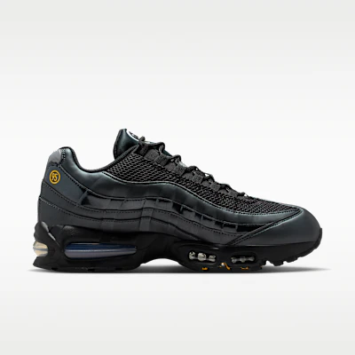 Nike Air Max 95 Big Bubble Hitam/University Gold/Metallic Silver/Putih IB6830-001 Lookbook Nike Air Max 95 Big Bubble Hitam/University Gold/Metallic Silver/Putih IB6830-001