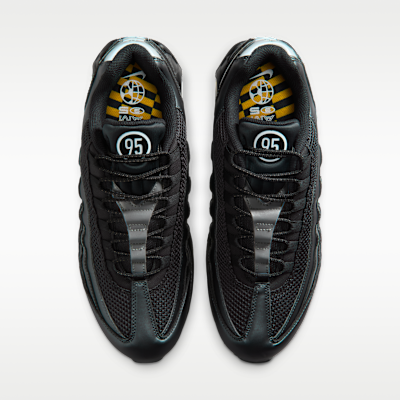 Shop Nike Air Max 95 Big Bubble Hitam/University Gold/Metallic Silver/Putih IB6830-001