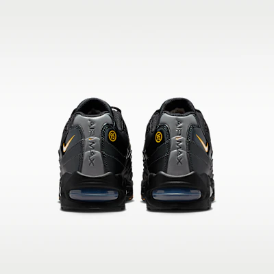 Nike Air Max 95 Big Bubble Hitam/University Gold/Metallic Silver/Putih IB6830-001 Details for Nike Air Max 95 Big Bubble Hitam/University Gold/Metallic Silver/Putih IB6830-001