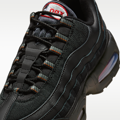 Sizing Nike Air Max 95 Big Bubble Hitam/Merah Universitas/Putih/Abu-Asap IH1228-003