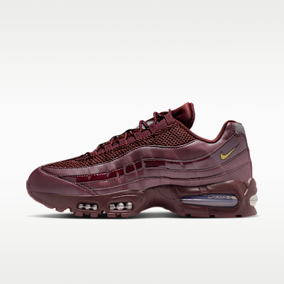 Nike Air Max 95 Big Bubble Burgundy Crush/Black/Metallic Silver/Metallic Gold IB6830-601