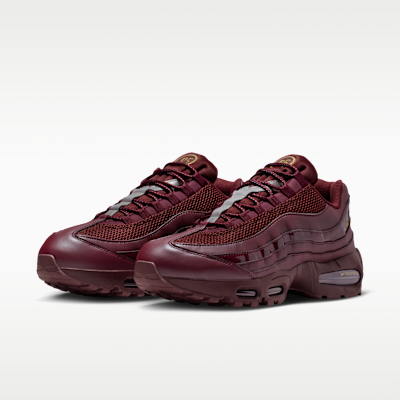 Details for Nike Air Max 95 Big Bubble Burgundy Crush/Negro/Plateado Metálico/Dorado Metálico IB6830-601