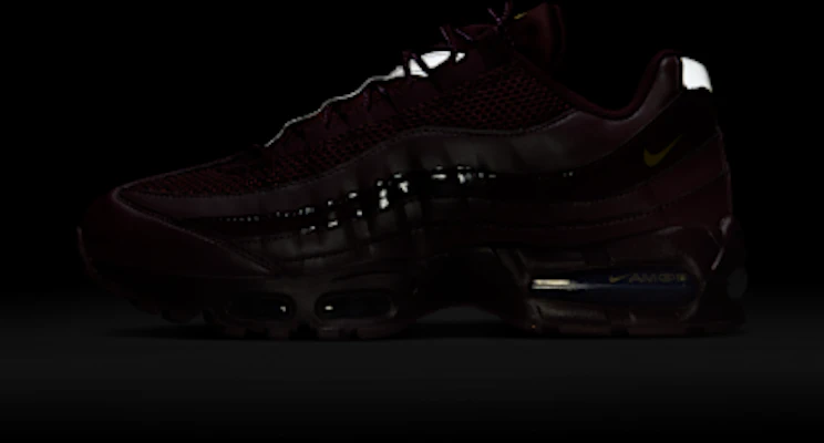 Nike Air Max 95 Big Bubble Burgundy Crush/Negro/Plateado Metálico/Dorado Metálico IB6830-601 2