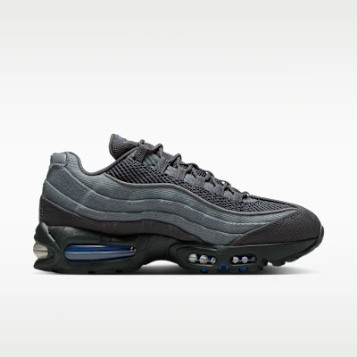 Nike Air Max 95 Grote Bubble Grijs/Antraciet/Zwart/Racer Blauw IM9605-002 Lookbook Nike Air Max 95 Grote Bubble Grijs/Antraciet/Zwart/Racer Blauw IM9605-002