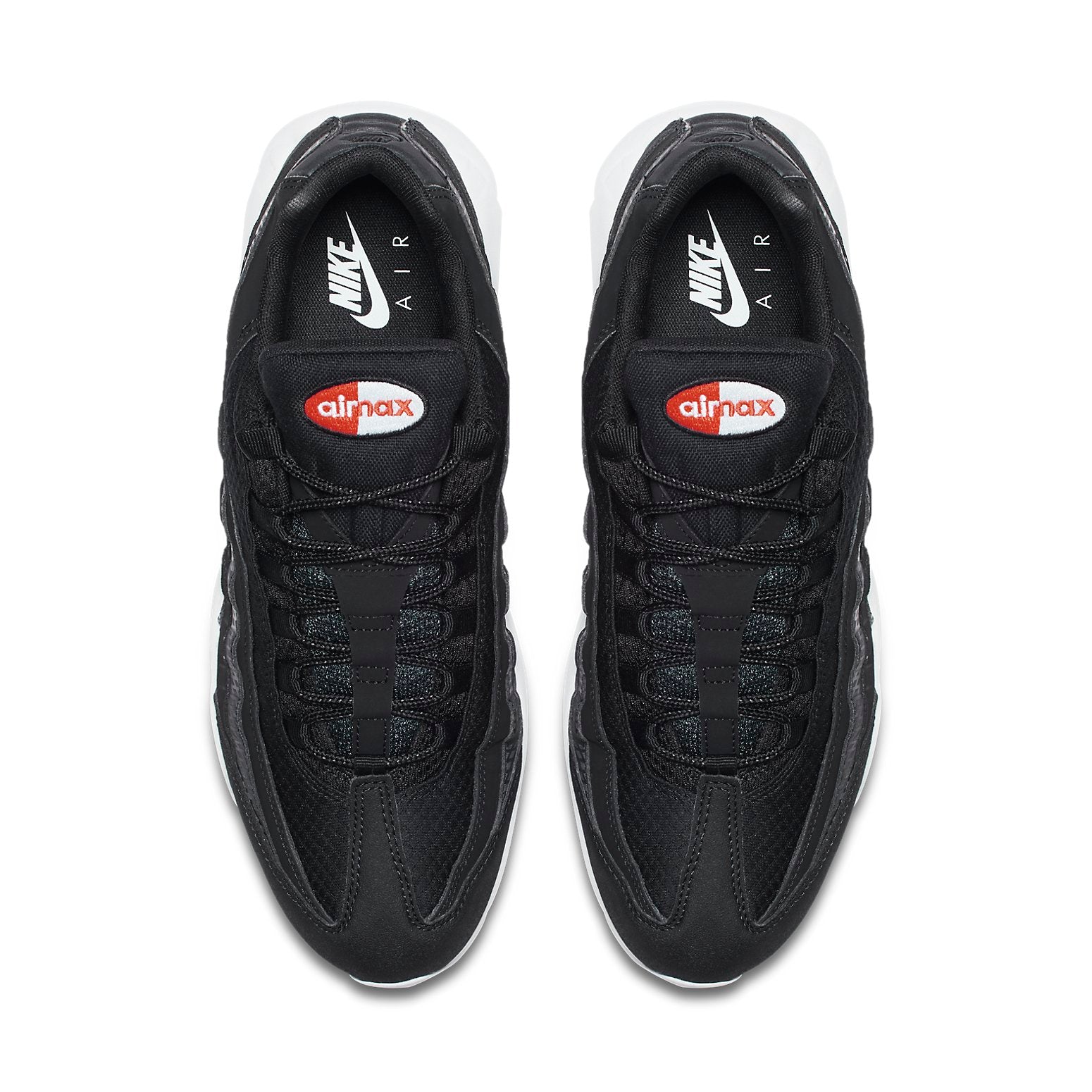 Nike Air Max 95 Black White Team Orange 圖 6