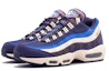Lookbook Kasut Nike Air Max 95 Blackened Blue Light Cream 538416-404