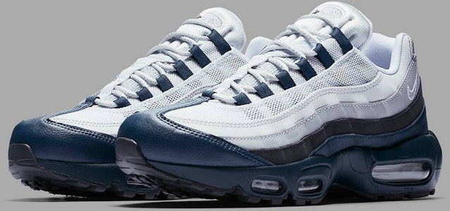 Nike Air Max 95 Essential "Armory Navy" 舒適百搭 防滑耐磨 低筒 日常休閒鞋 男款 藍白 Buy Nike Air Max 95 Essential "Armory Navy" 舒適百搭 防滑耐磨 低筒 日常休閒鞋 男款 藍白