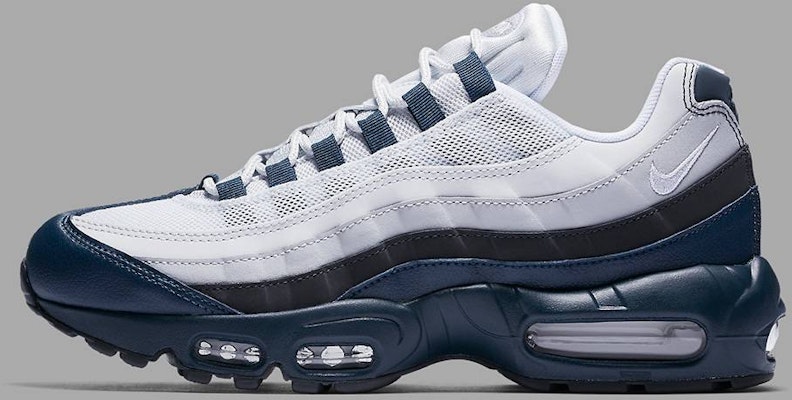 Nike Air Max 95 Essential 'Armory Blue' Lelaki 749766-406 Lookbook Nike Air Max 95 Essential 'Armory Blue' Lelaki 749766-406
